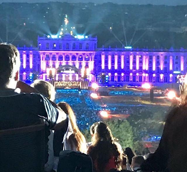 Vienna Sommernachtskonzert at night